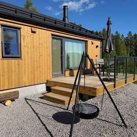 Ferienhaus Furuheim Lille Cozy Wooden House With Fantastic Views Vradal