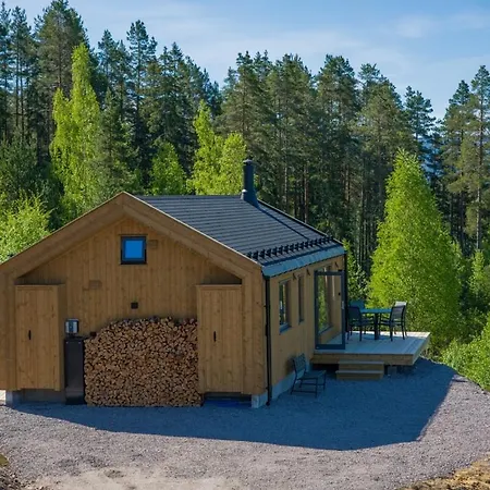 Ferienhaus Furuheim Lille Cozy Wooden House With Fantastic Views